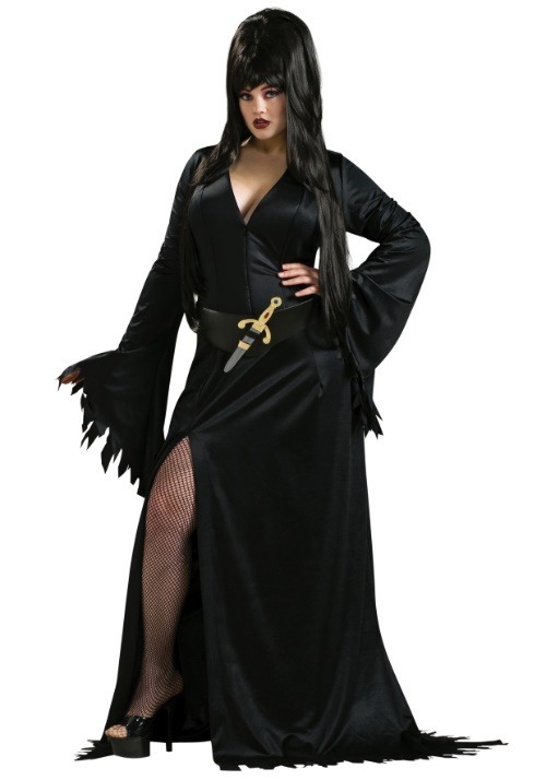 plus-size-elvira-costume for women