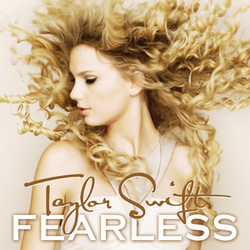 Taylor swift fearless album cover the original one