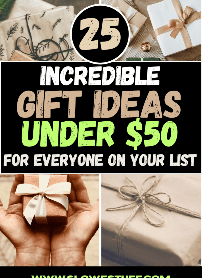 gift ideas under $50