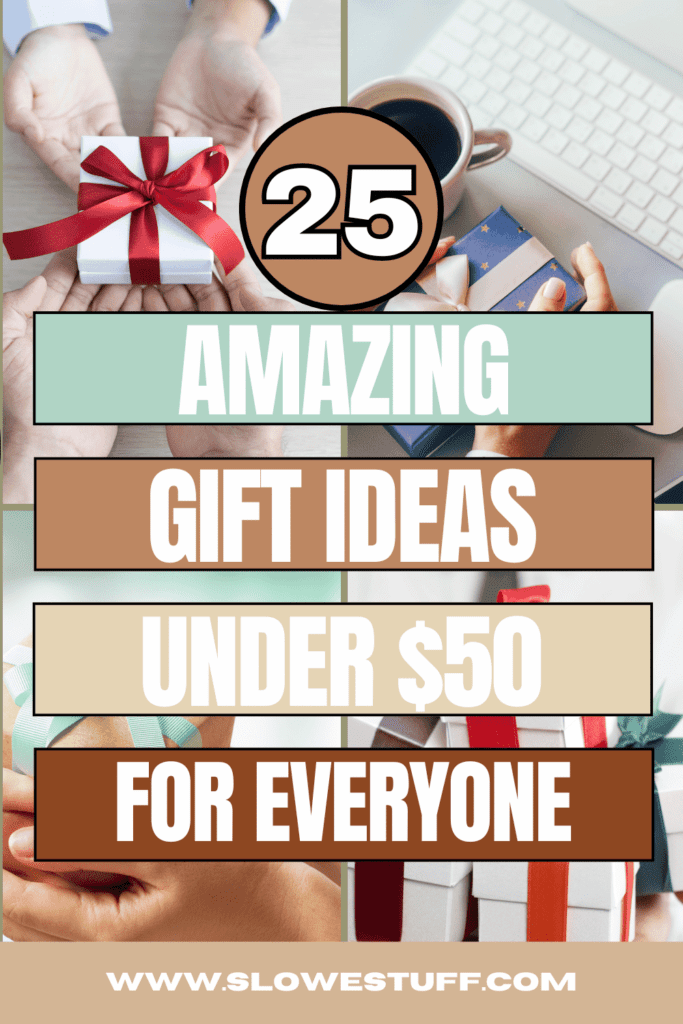 gift ideas under $50