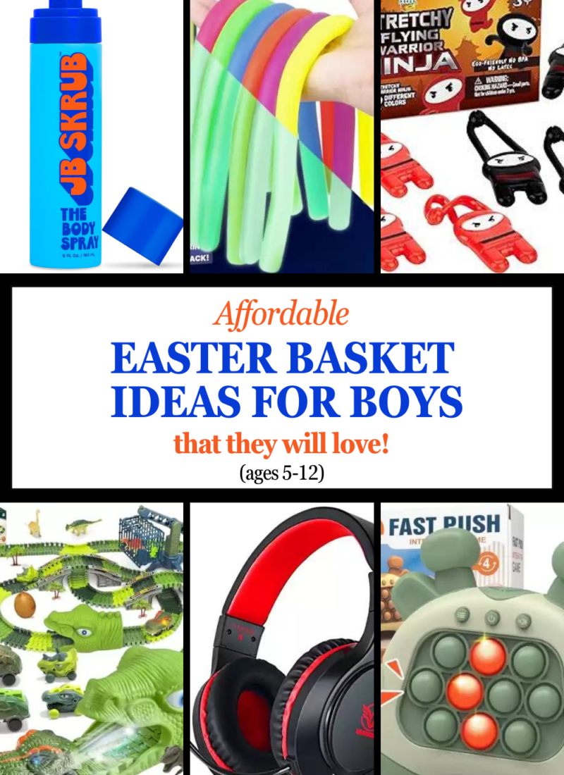 25 Great & Affordable Easter Basket Ideas For Boys