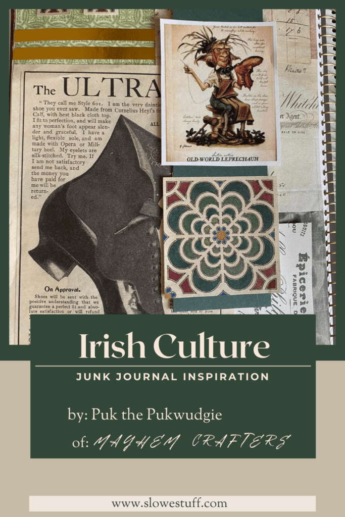 Irish culture scrapbook