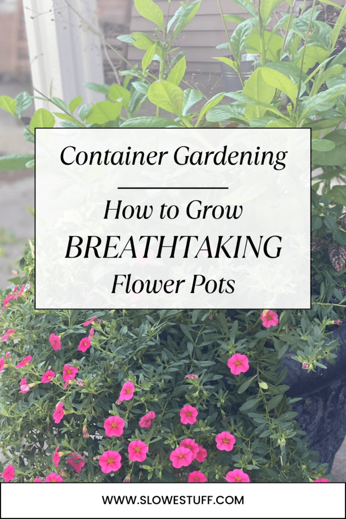 container gardening