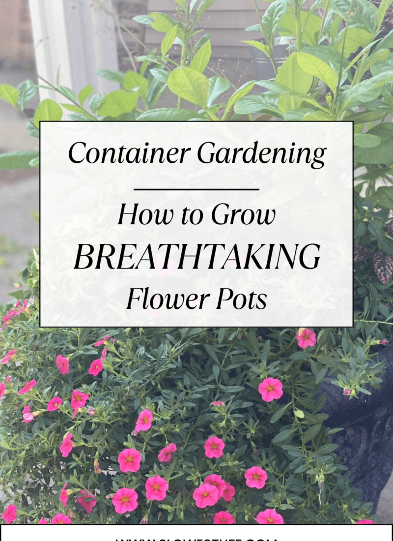 container gardening