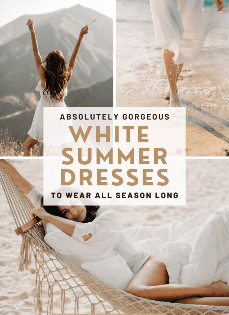 65 WHITE SUMMER DRESSES