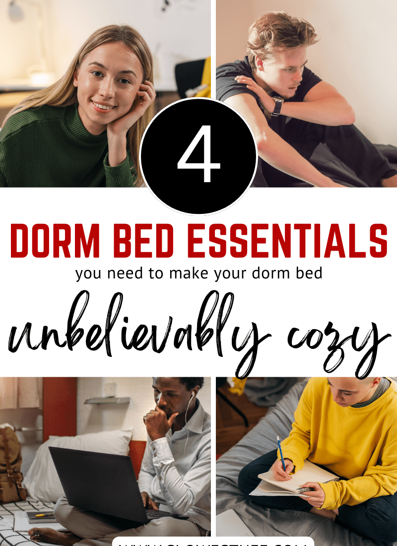 4 Must Have College Dorm Bedding Essentials