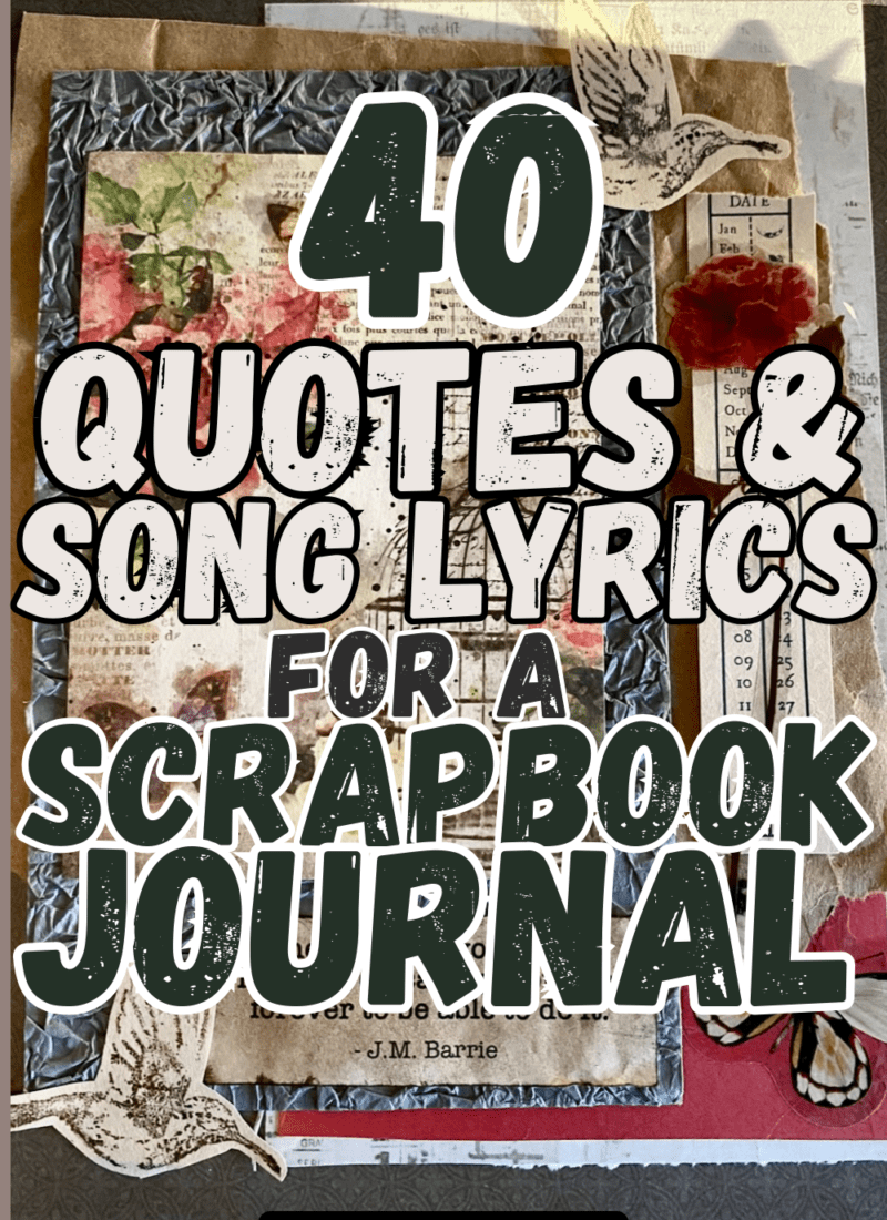 40 Inspirational Quick Quotes Scrapbook Page Ideas
