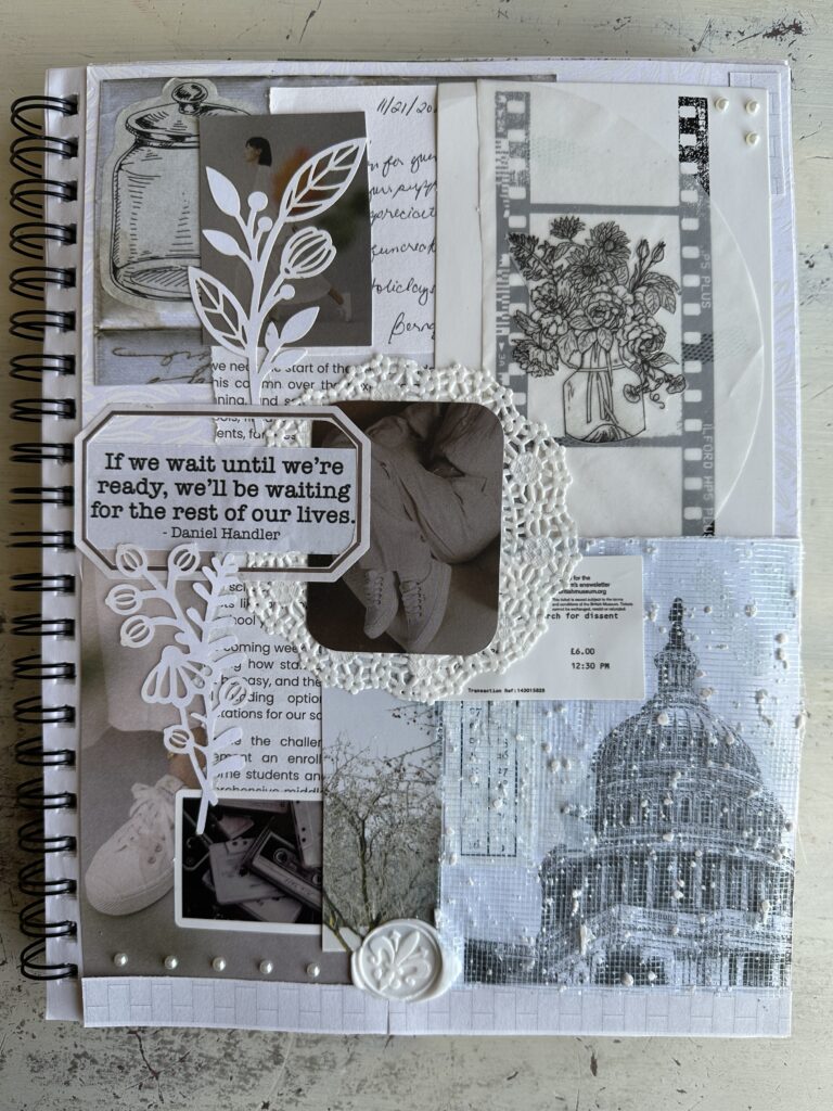 junk journal v scrapbooking