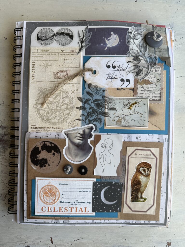 scrapbook versus junk journal