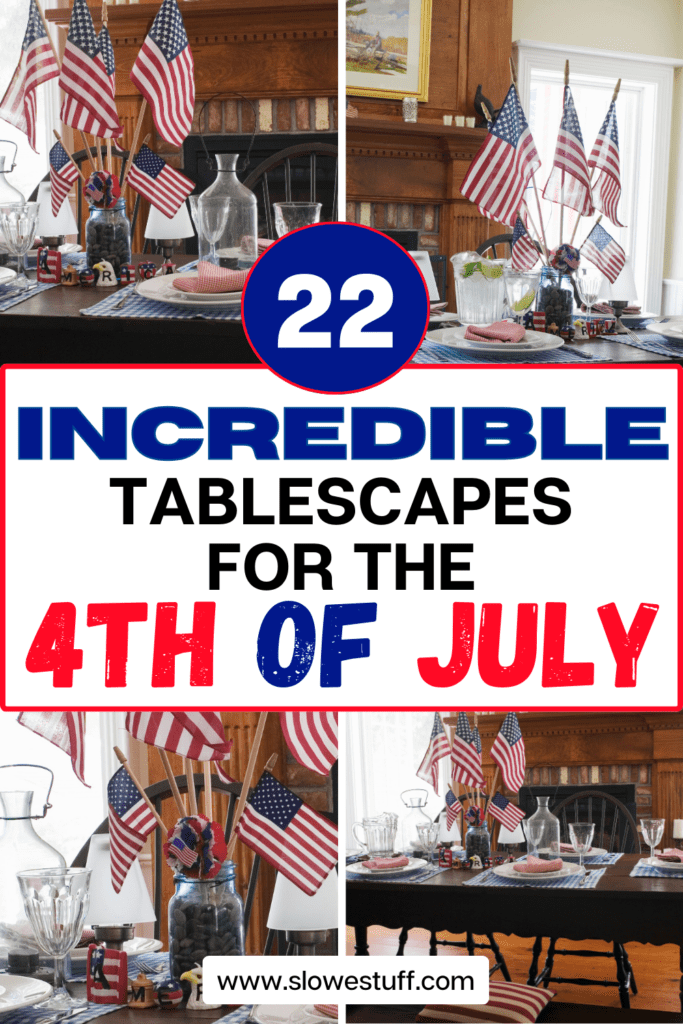 4th of July Table Decoration Ideas 