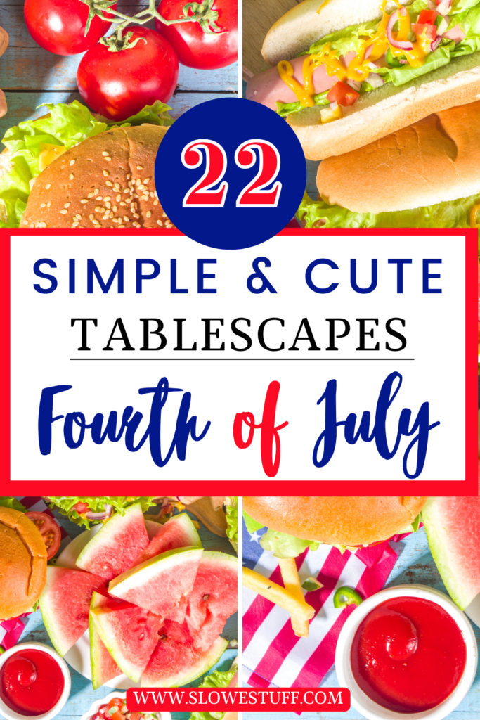 4th of july table decoration ideas