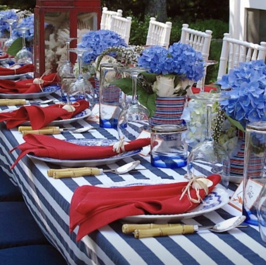 4th of july table decor