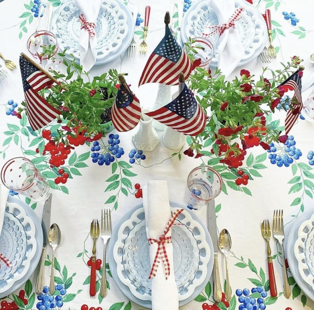 4th of july table decorations