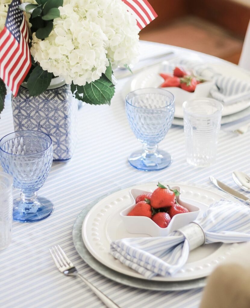 4th of july table ideas