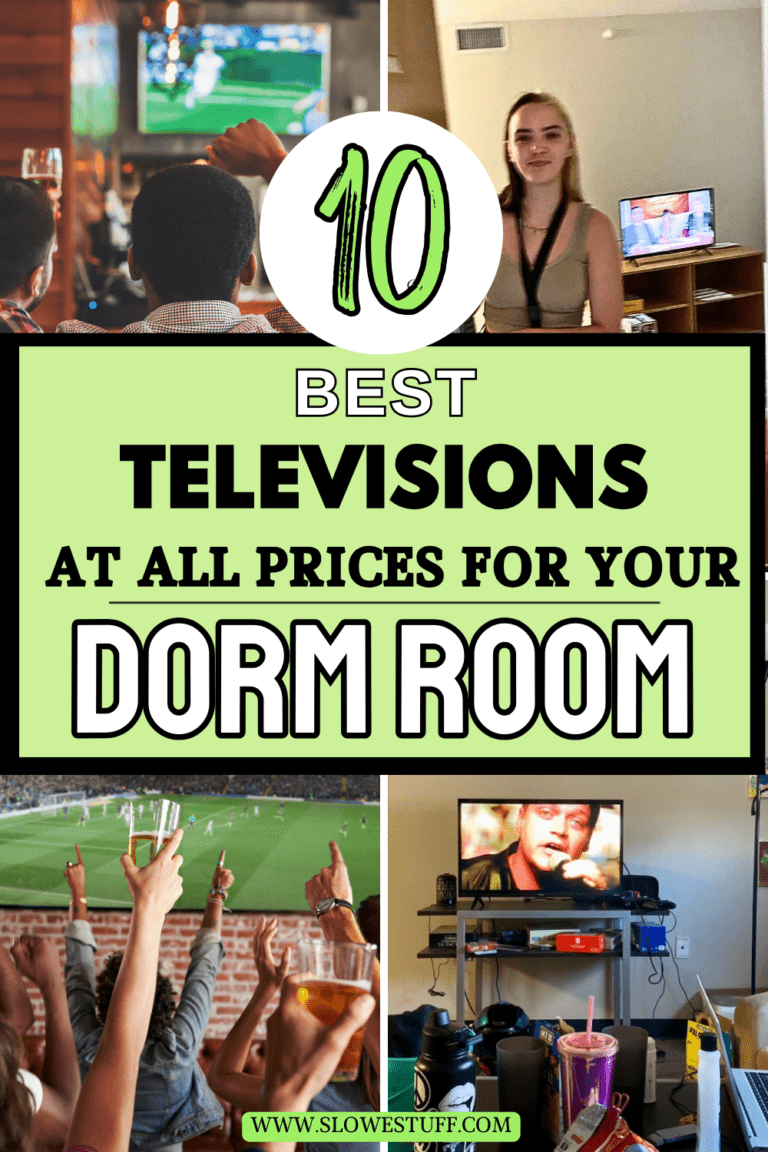 College Shopping Best TV For A Dorm Room The Slowestuff Blog