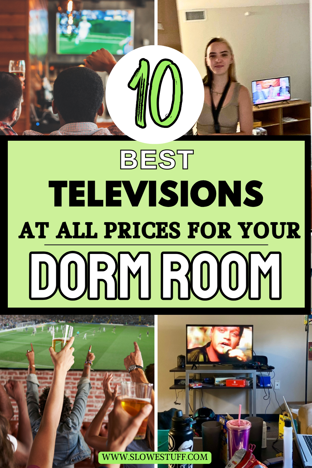 College Shopping - Best Tv For A Dorm Room - The Slowestuff Blog