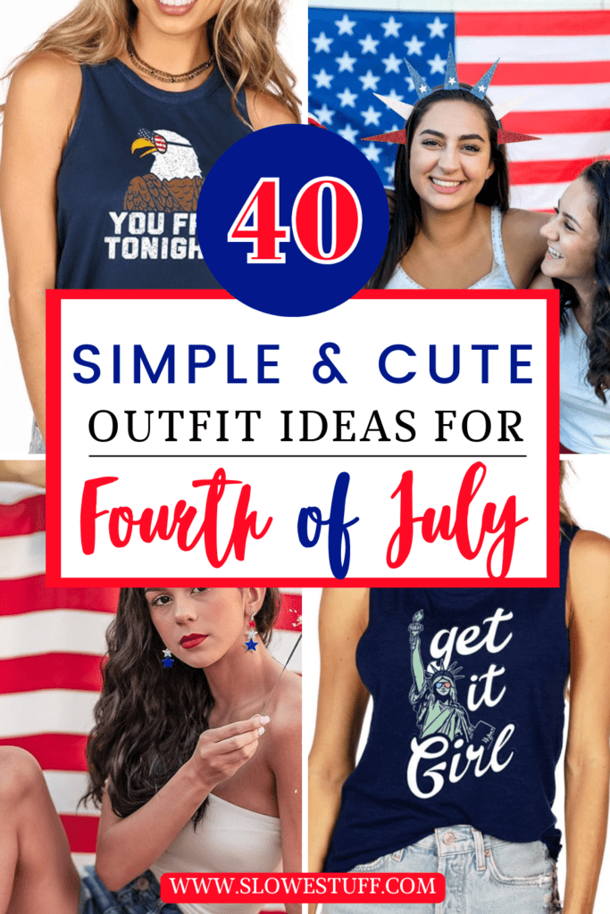 Simple 4th of July Outfits