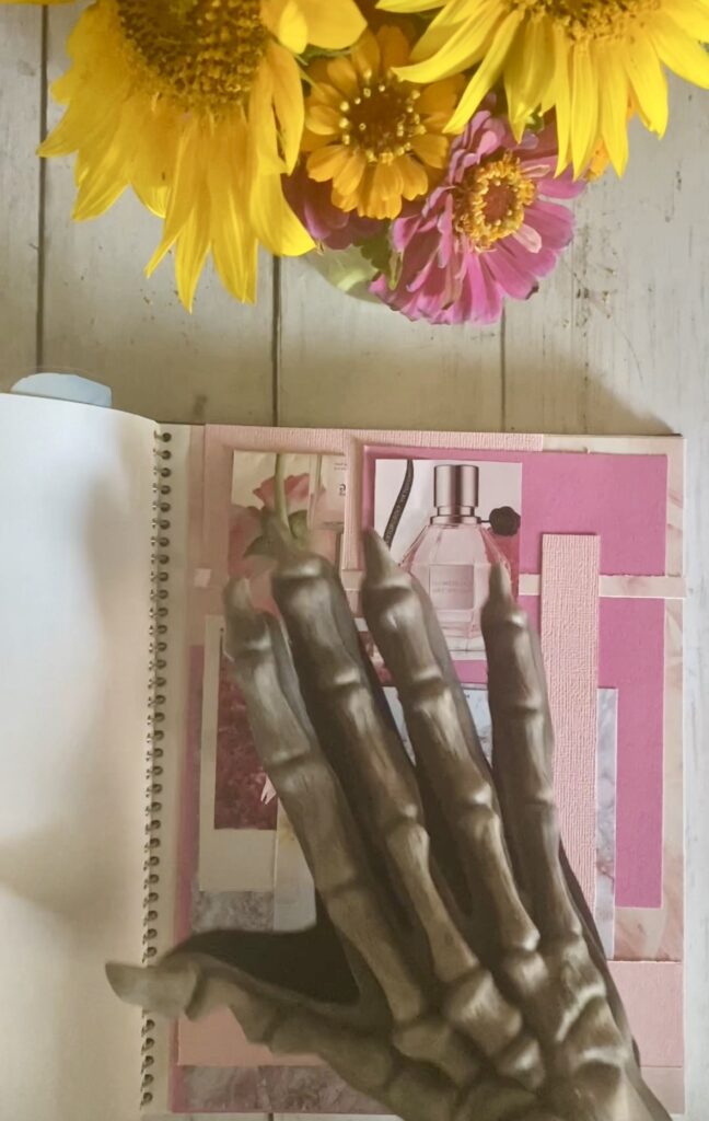 pink aesthetic scrapbook ideas