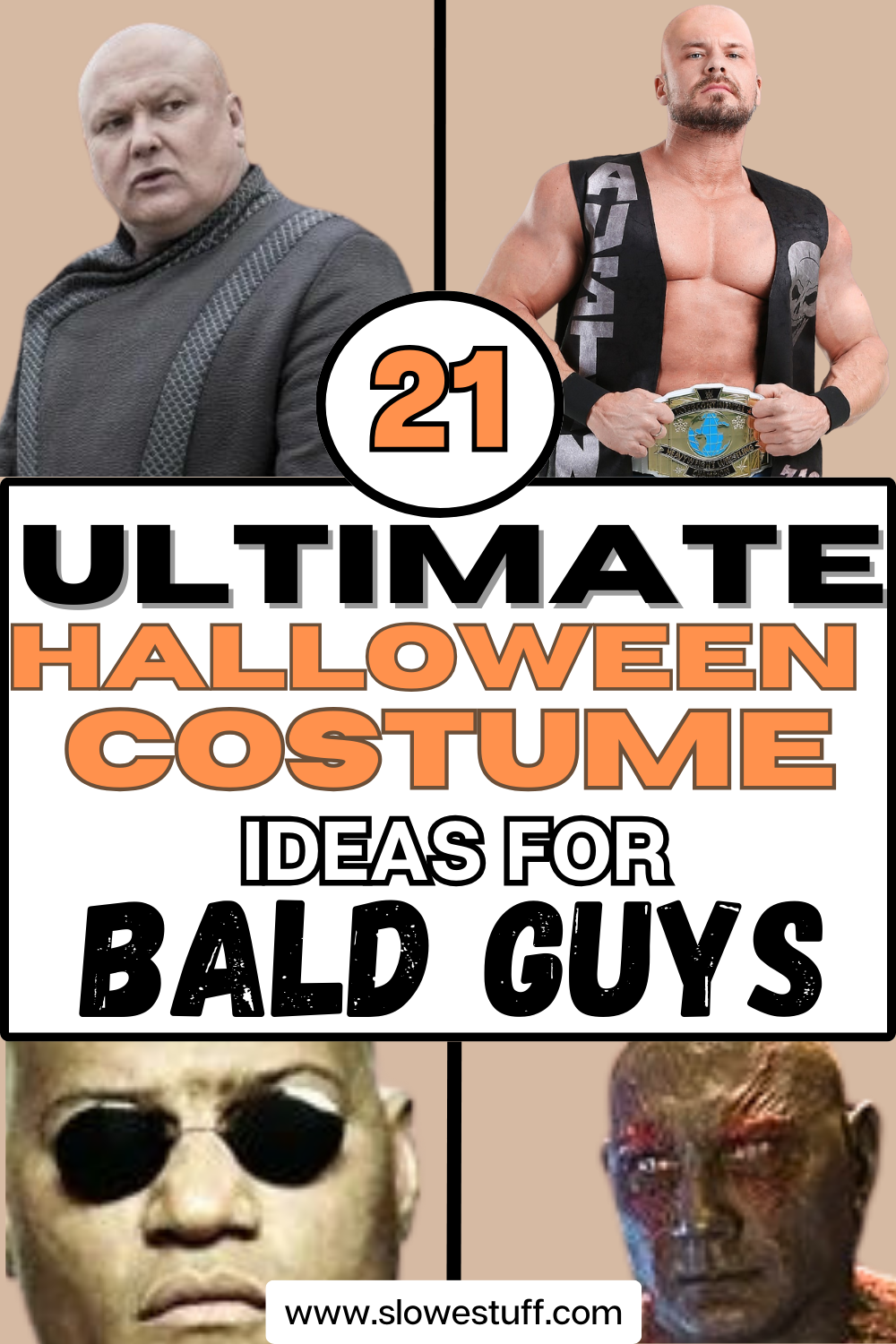 Ultimate Bald Halloween Costume Ideas For Men - The Slowestuff Blog