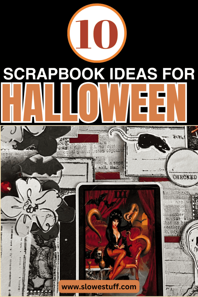 Halloween scrapbook ideas and layouts