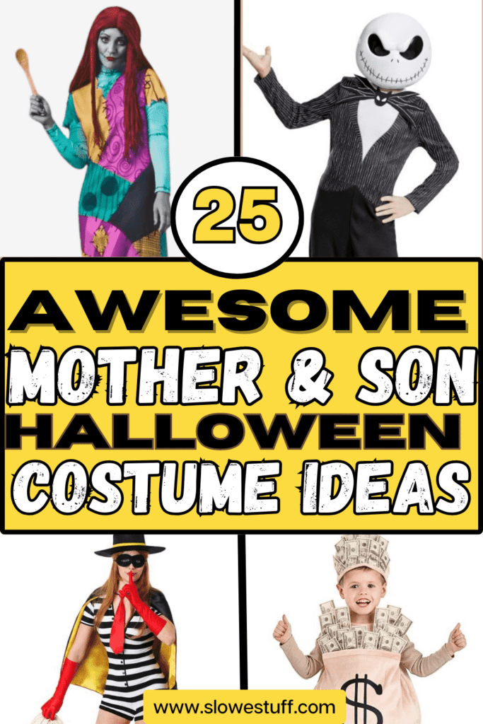 Mother and son halloween costume ideas