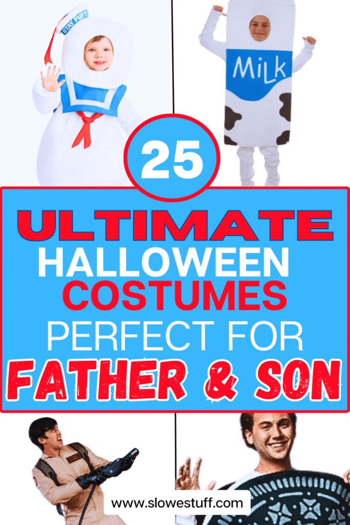 father and son halloween costume ideas