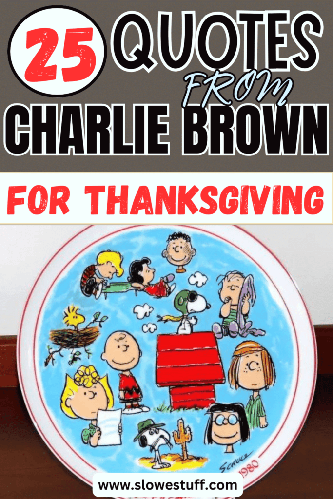 charlie brown thanksgiving quotes