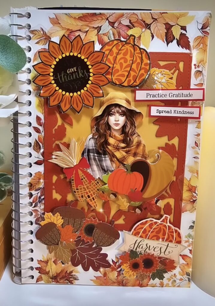 fall junk journal layouts