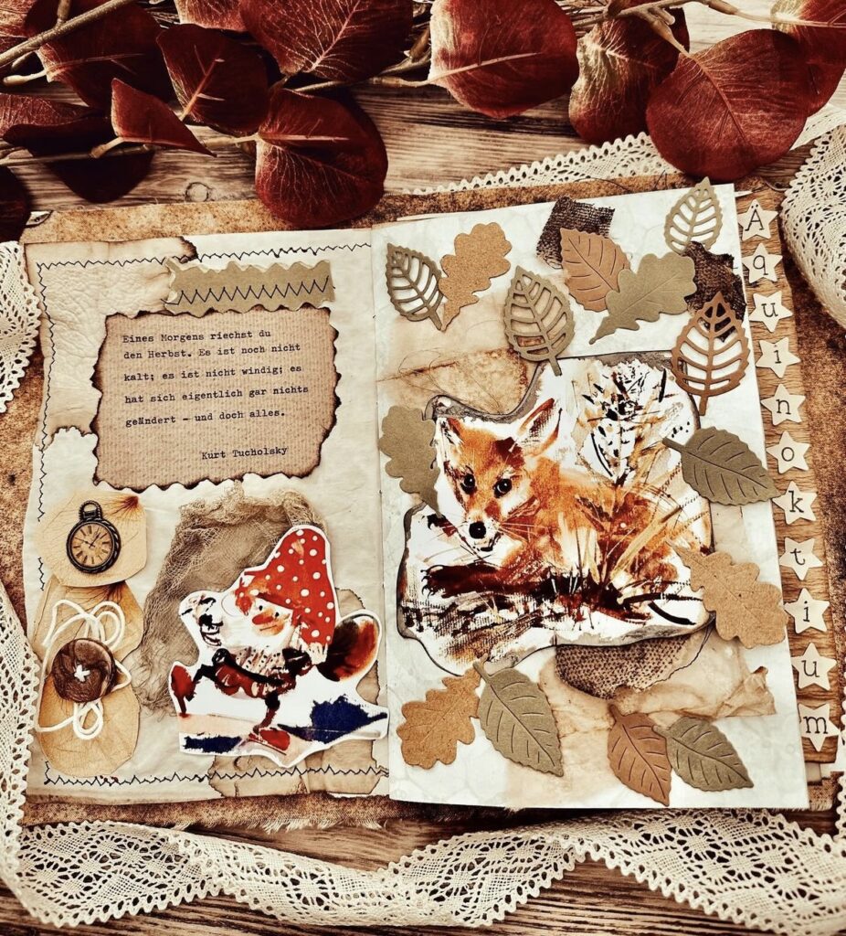 fall junk journal scrapbooking ideas