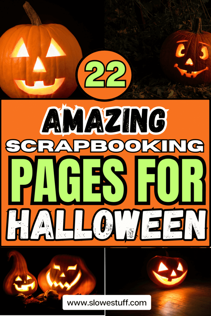 Halloween scrapbook title ideas 