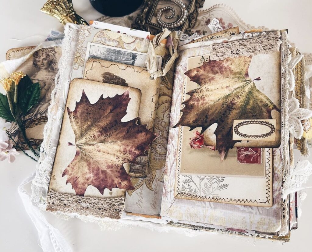 scrapbook fall layout ideas