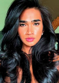 Bretman Rock and his gorgeous hair that he uses Dr. Groot hair care bundle for healthy hair and scalp care gift idea