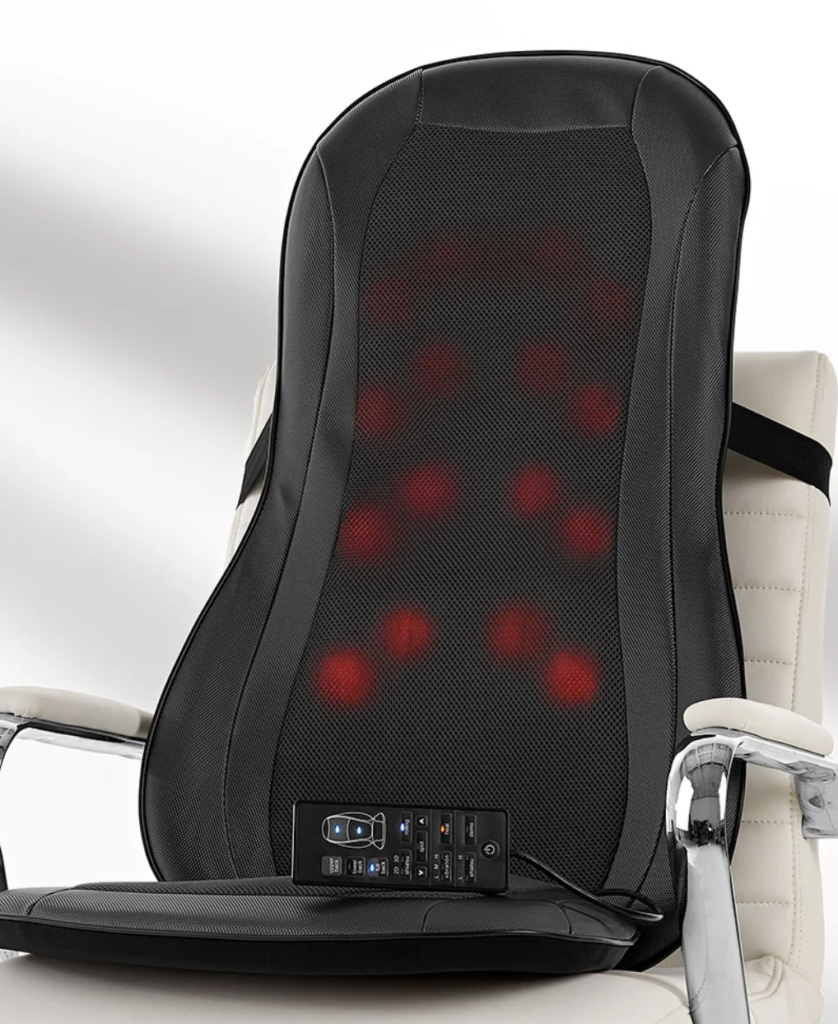 Sharper Image shiatsu massage seat cushion gift for bride-to-be