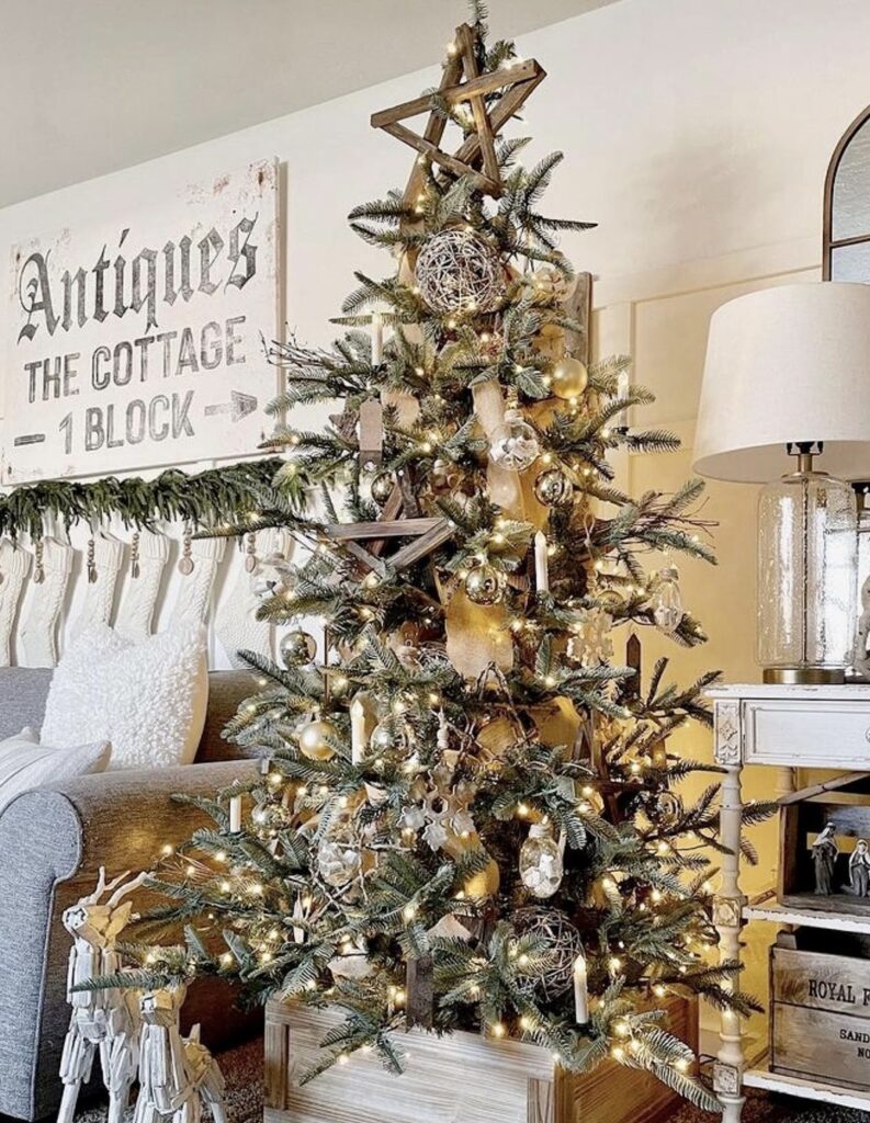 rustic western christmas tree ideas