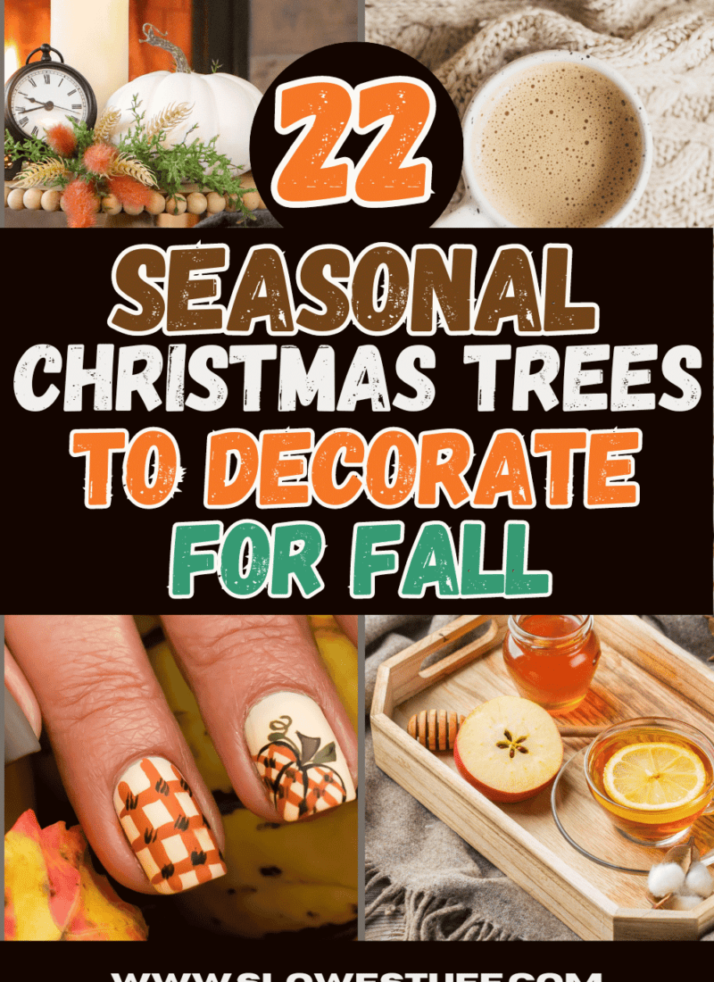 Best Fall Christmas Tree Ideas for Thanksgiving Decor