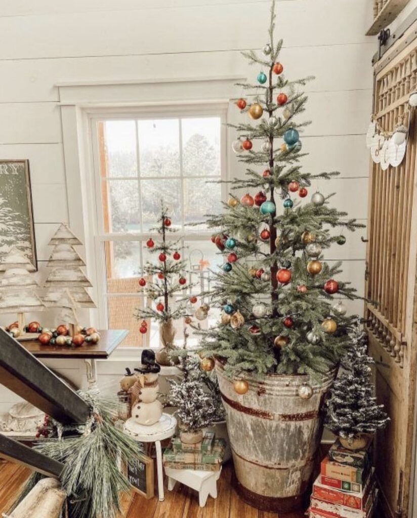 simple western christmas tree ideas