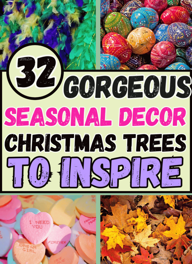 Decorate Your Tree All Year: Year Round Christmas Tree Ideas