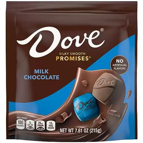 DOVE PROMISES Milk Chocolate Candy, 7.61 Oz Candy Bag