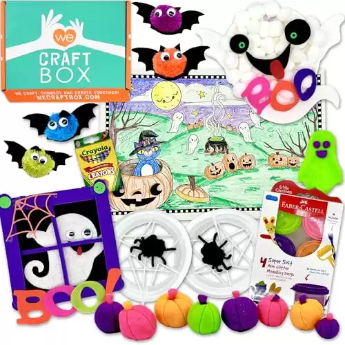 We Craft Box Monthly Subscription Box for Kids Ages 4-8 - New Crafting Adventures Every Month - Toddler and Kid Creativity and Art Activities for Two