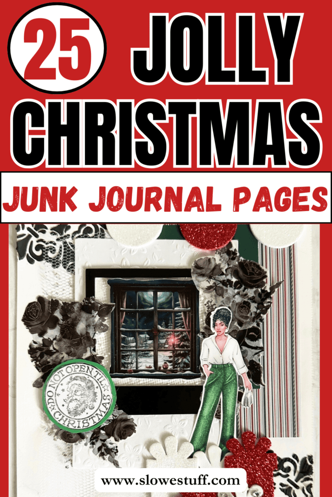 christmas junk journal ideas