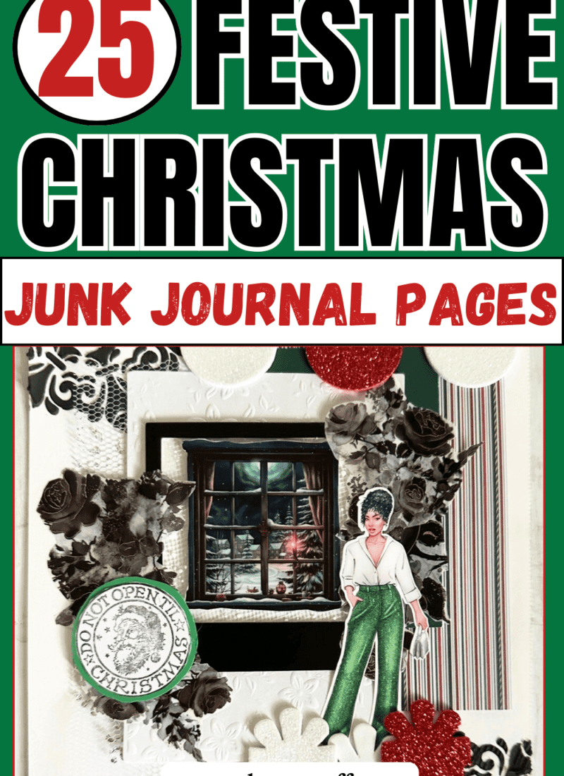 Christmas junk journal ideas