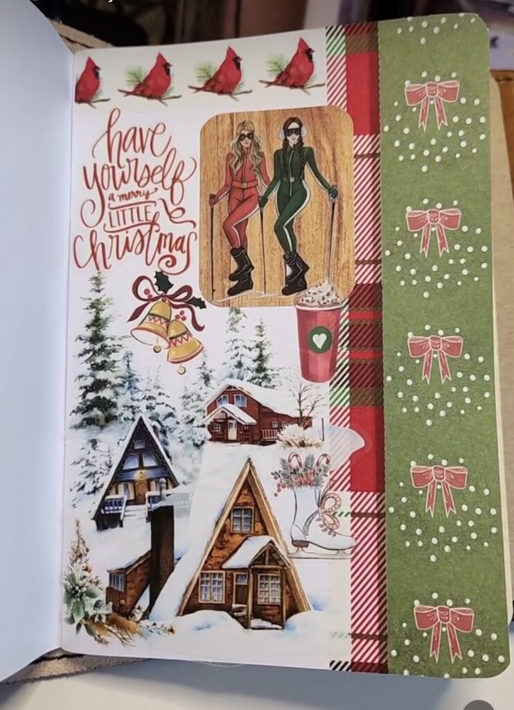 christmas junk journaling ideas