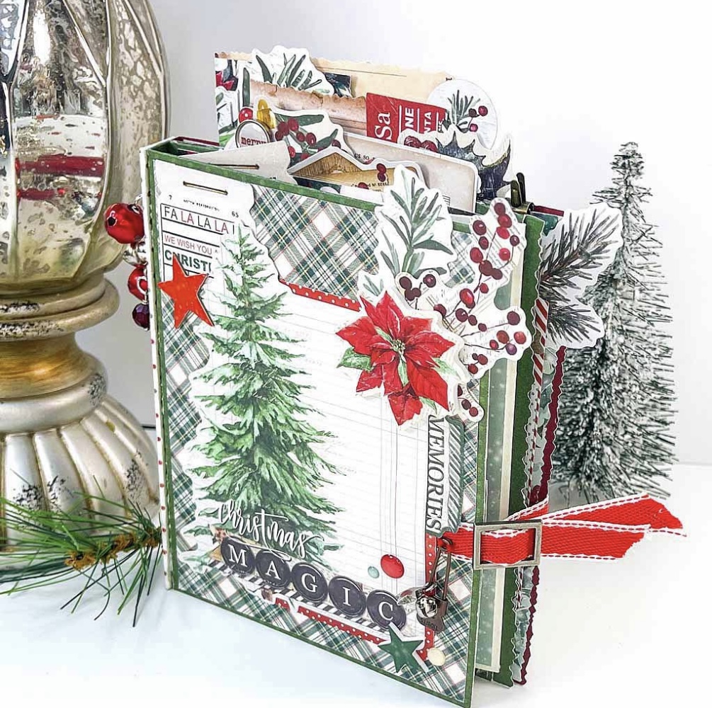 christmas crafts junk journal