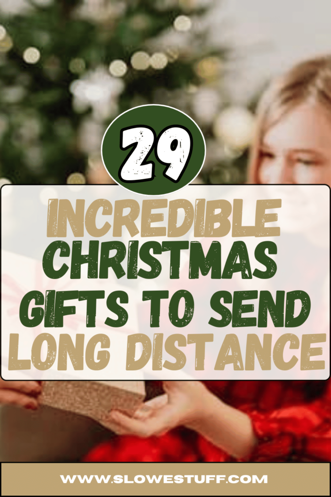 Christmas gift ideas to send by mail