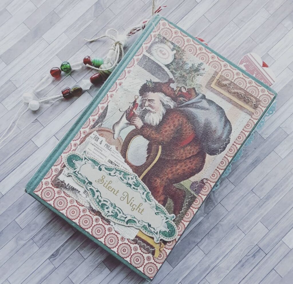 Christmas scrapbook ideas vintage