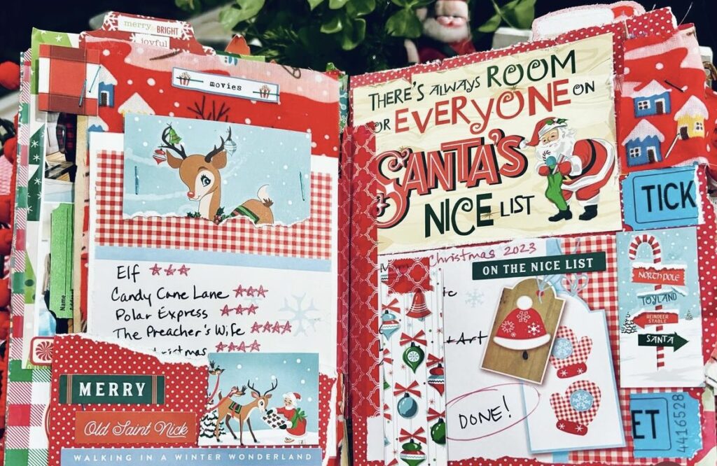 journal ideas for christmas