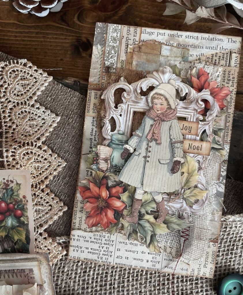 junk journal for christmas