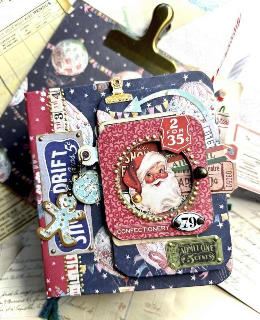 junk journaling ideas for christmas