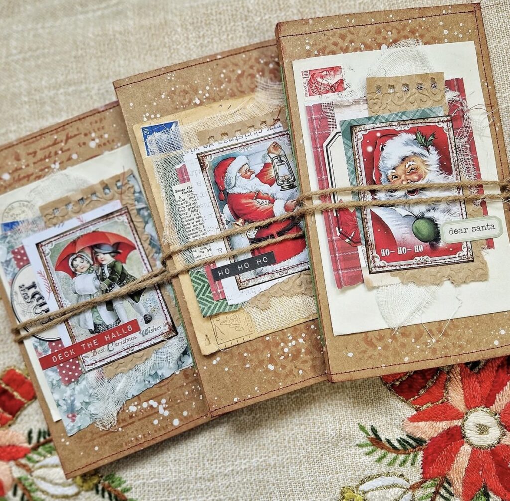 layout ideas for christmas journal