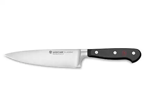 WÜSTHOF Classic 6 Chef s Knife, Black